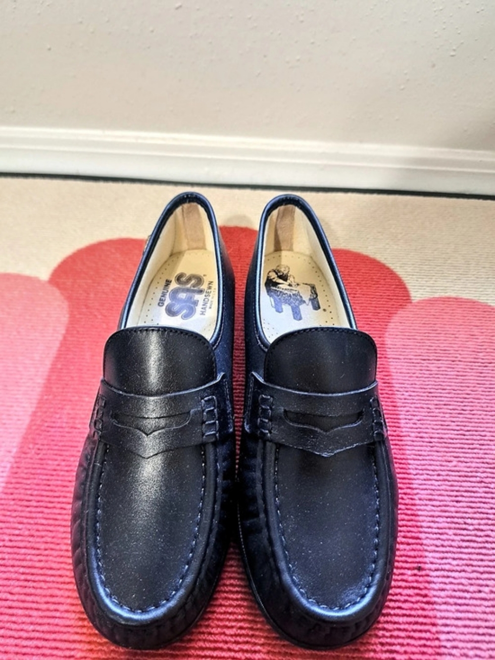 SAS Penny Loafer Black Slip-On